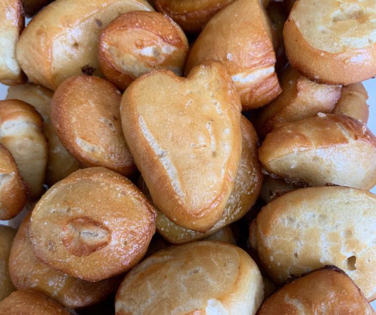photo of sourdough pretzel nuggets