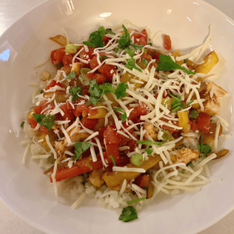 delicious burrito bowl