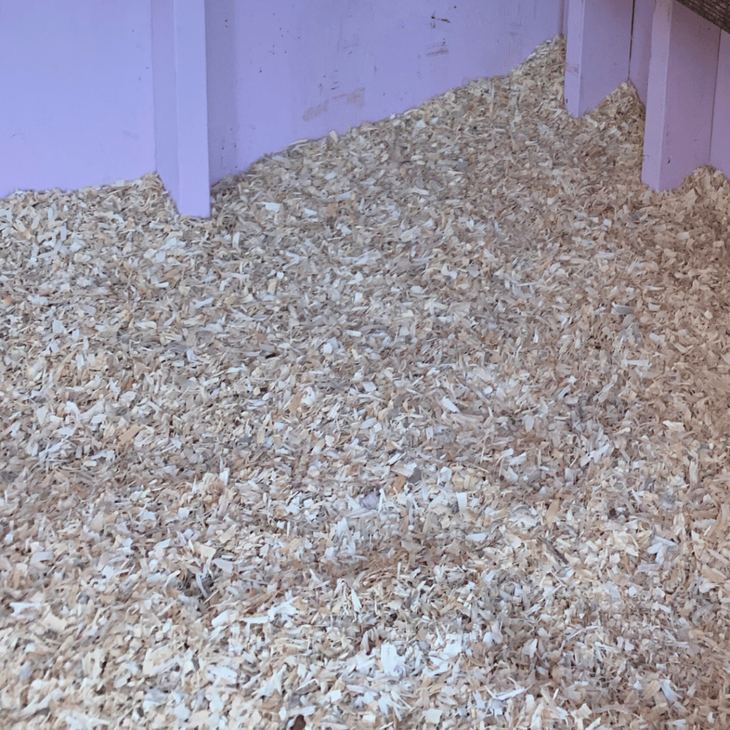 deep litter method in coop