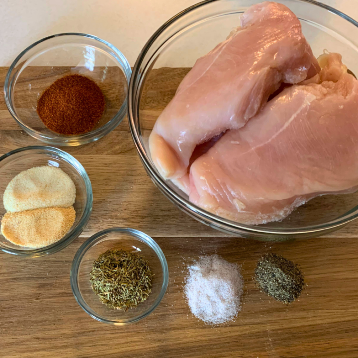 photo of rotisserie chicken spice blend